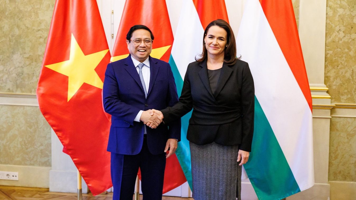 Novák Katalin: Isten hozta Magyarországon Vietnám miniszterelnökét!