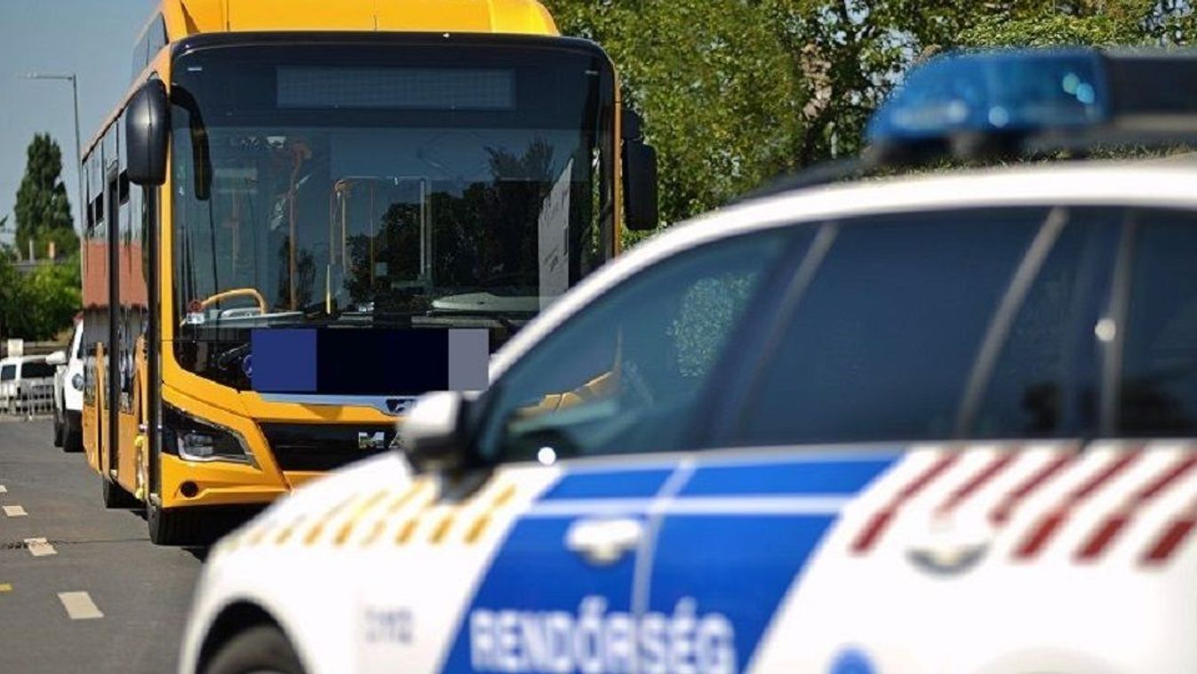 Megszondáztatták a buszsofőrt, kiderült, hogy részegen vezetett