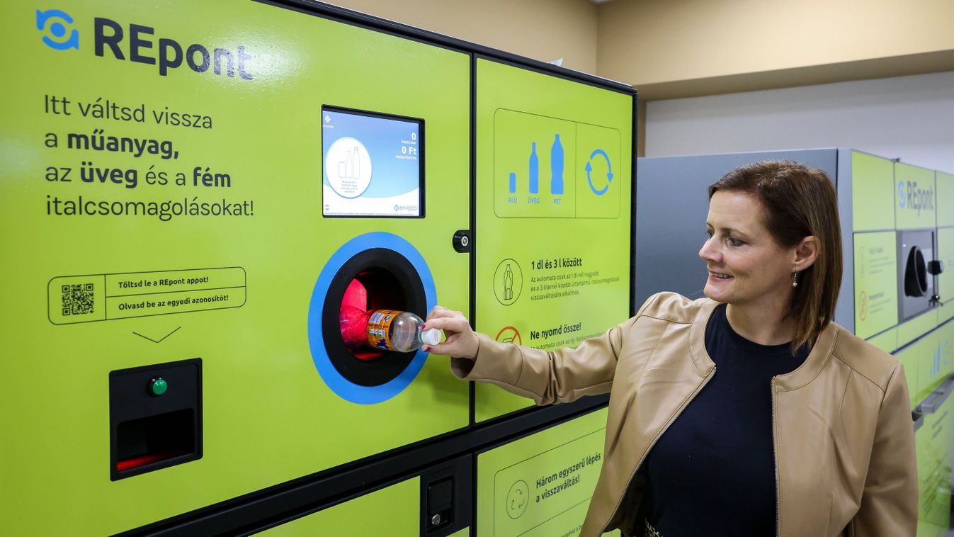 Megjelentek a boltok polcain az első visszaváltható jelzéssel ellátott repalackok