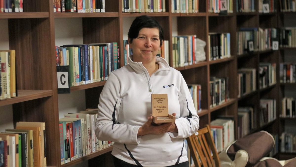 Siker: kiérdemelte az év települési könyvtára címet az annavölgyi községi könyvtár