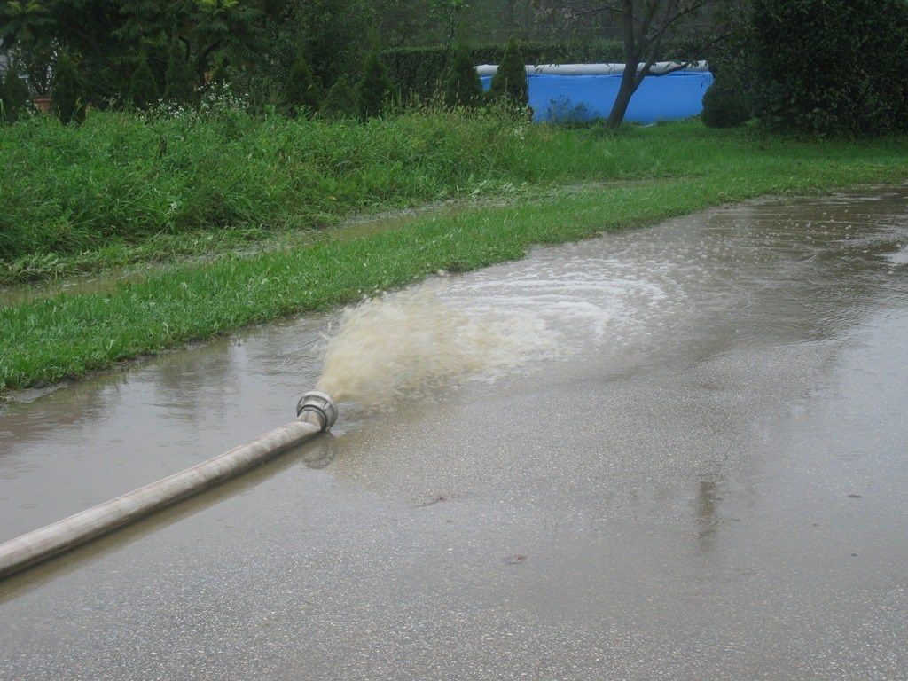 Korábban már okozott problémát a nagy esőzés a településen.