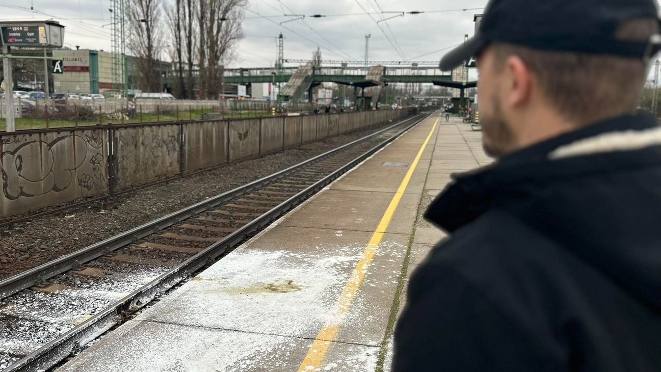 "Mellettem esett a vonat alá a férfi" - szemtanú mesélt a borzalmas vonatgázolásról