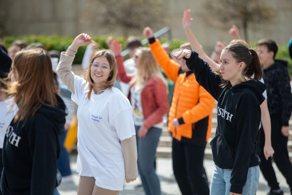 Flashmob Tatabányán