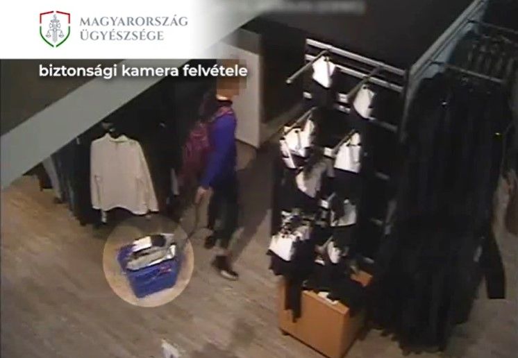 A különösen visszaeső bolti szarkát a biztonsági őr 11 alkalommal állította meg