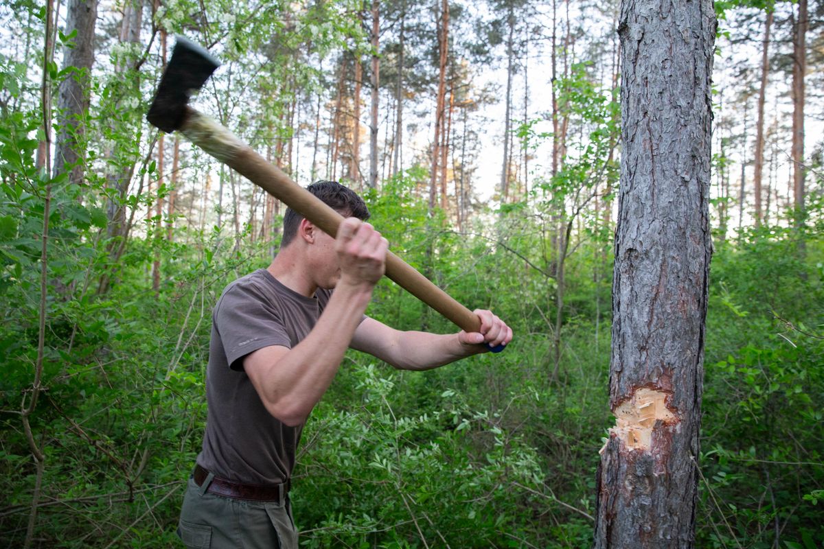 Májusfa állítás Kecskéden