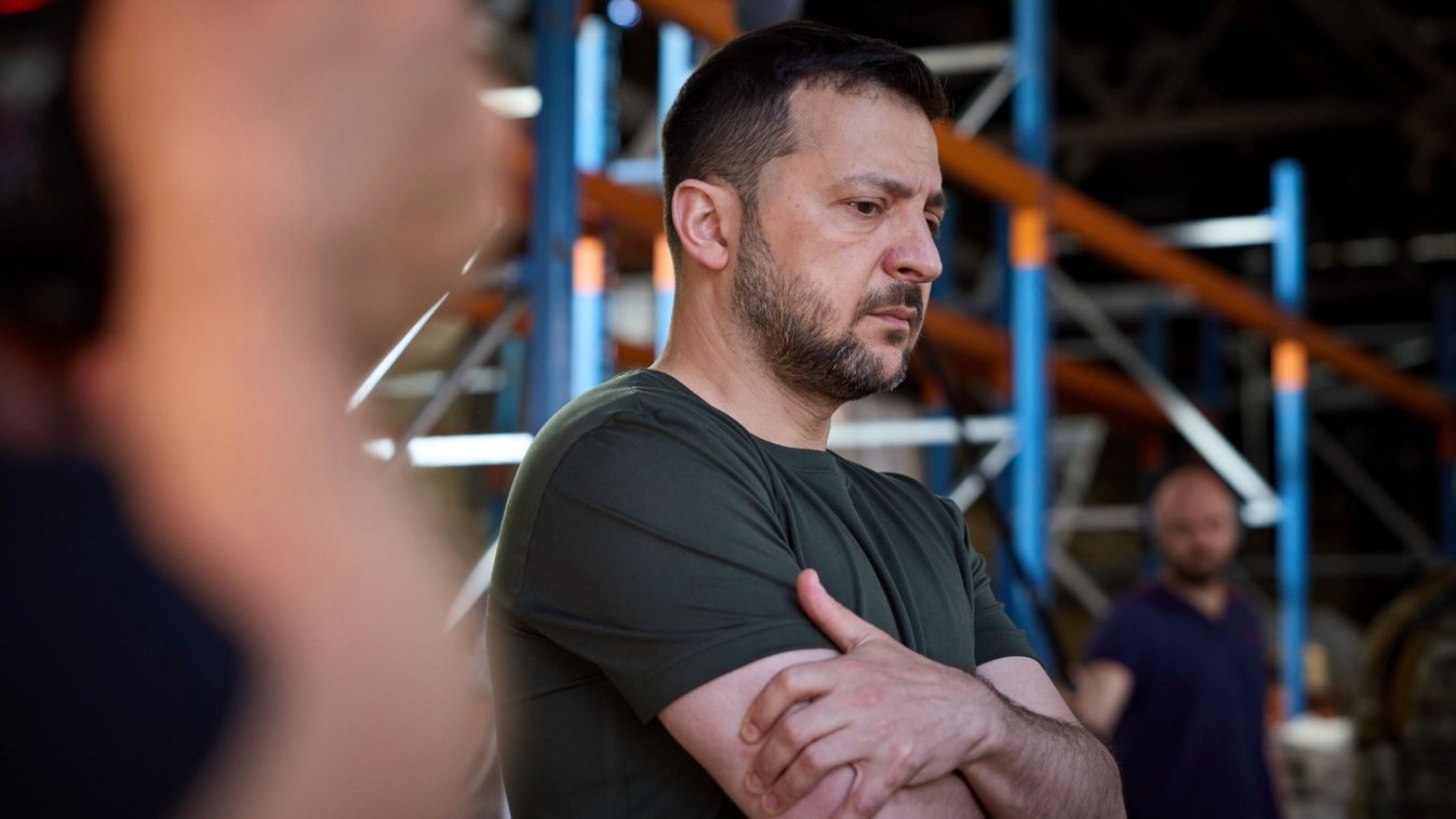 Zelenszkij: Ukrajna jelenleg nem fontolgat tűzszünetet