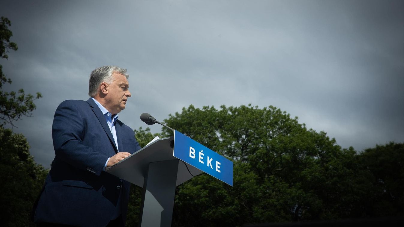 Orbán Viktor: június 9-én minden Fidesz–KDNP-re leadott szavazat kettőt ér (videó)