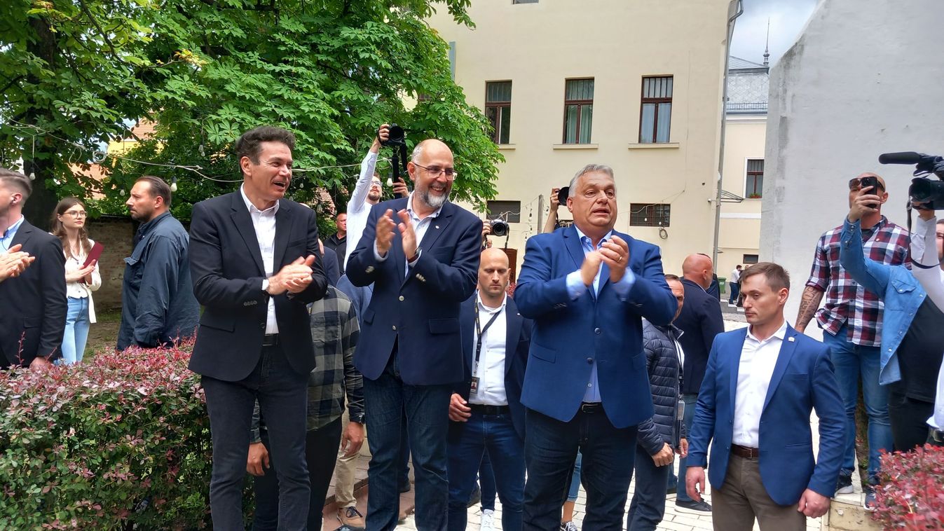 Orbán Viktor Nagyszalontán: június 9-én még megállíthatjuk a háborús menetet (videó)