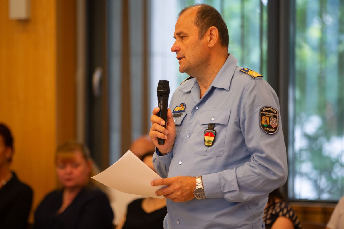 Trükkös lopásokról is szólt a rendőrségi beszámoló a tatabányai közgyűlésen