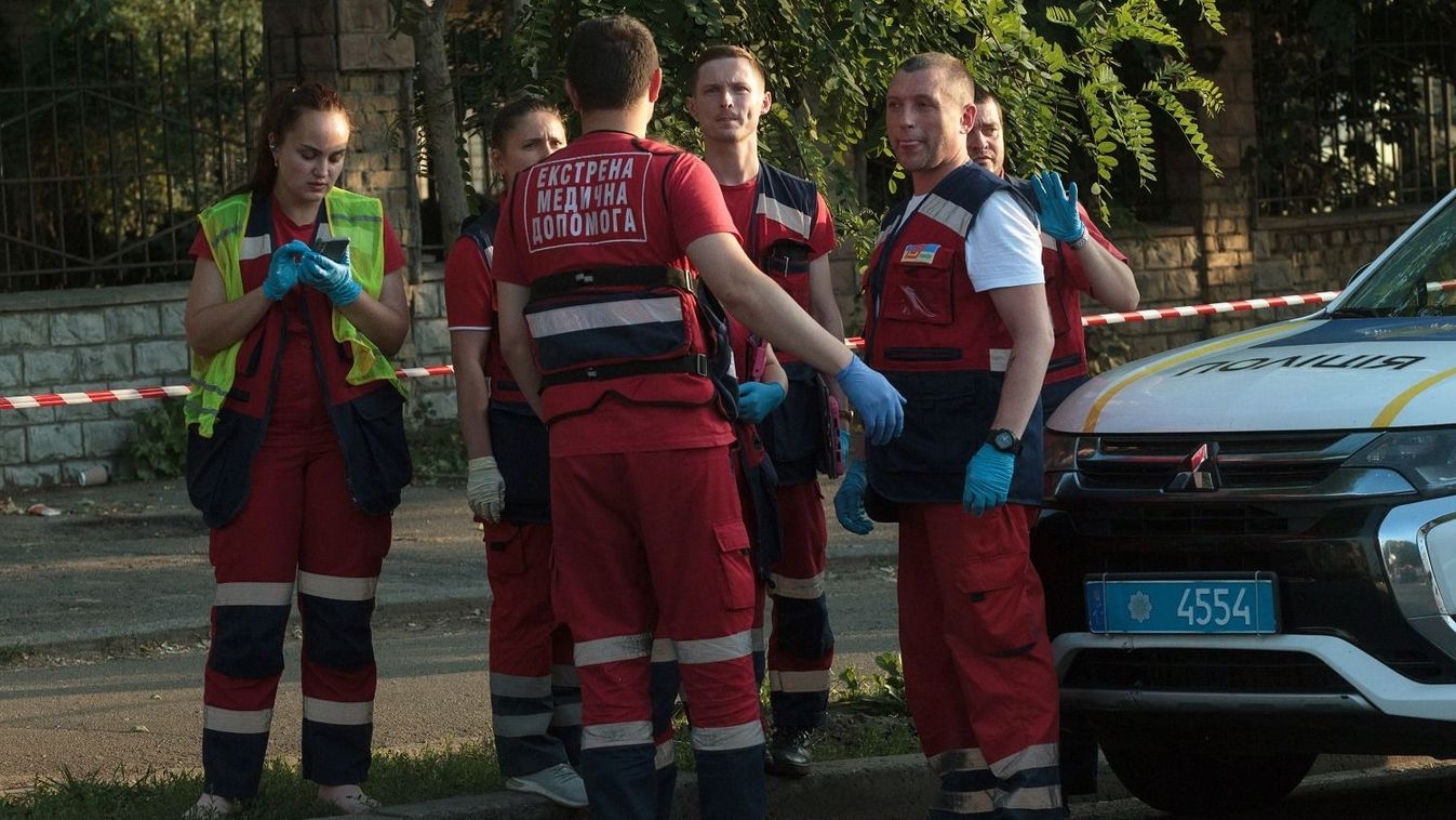 Mentők verekedtek össze mozgósítást végző katonákkal Odesszában (videó)