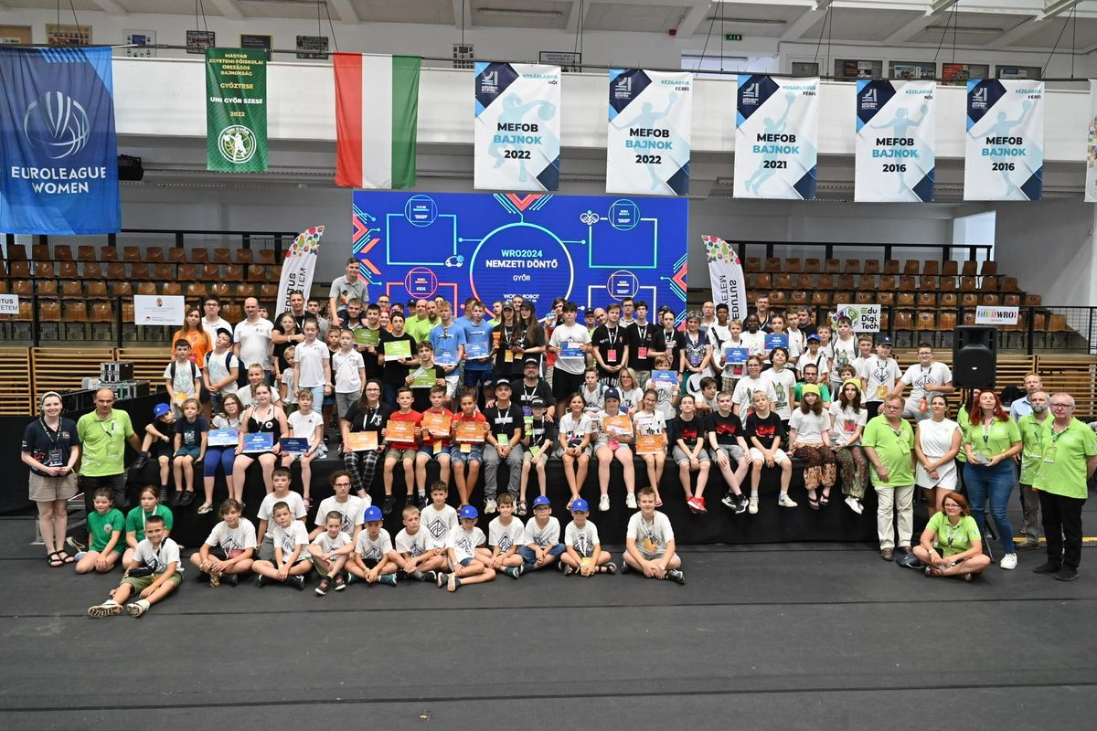 Oroszlányi bajnokok a Robot Olimpiai győztesek között.