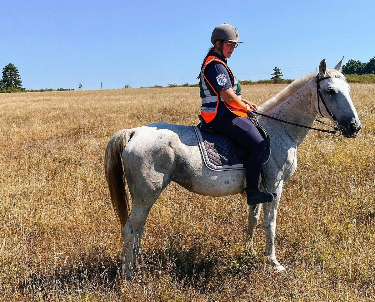 Bátor nők járják Dunaalmás környékét lóháton. A Lovas Polgárőrök a neszmélyi egyesülethez csatlakozva vigyáznak ezentúl a környékre. 