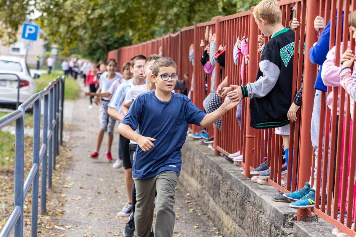 A sportnapot nagy várták a gyerekek