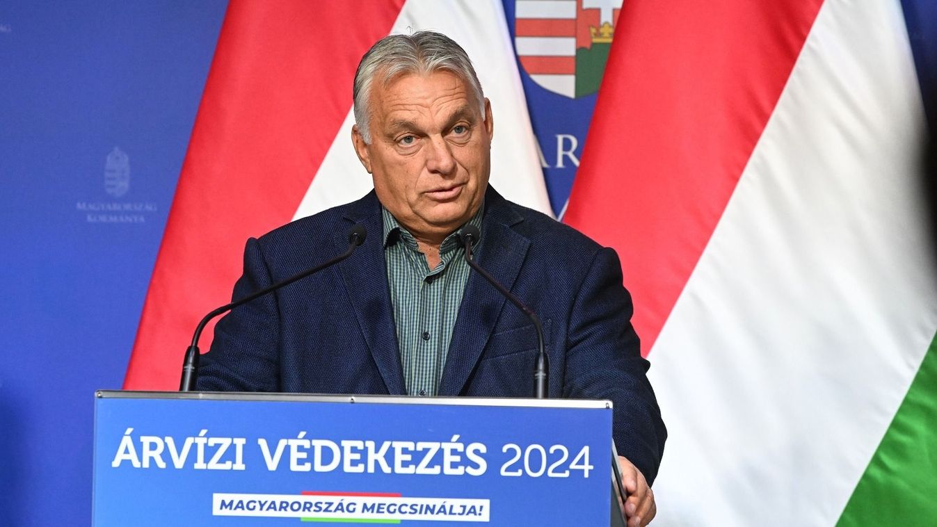 Orbán Viktor: megkezdődött az árvízi védekezés legkomolyabb és legnehezebb szakasza (videó)