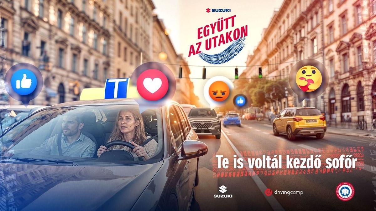 A Suzuki felmérése szerint nem vagyunk elég türelmesek az utakon