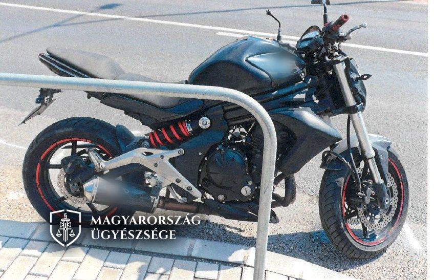 Ezzel a motorral zúzta ittasan a férfi