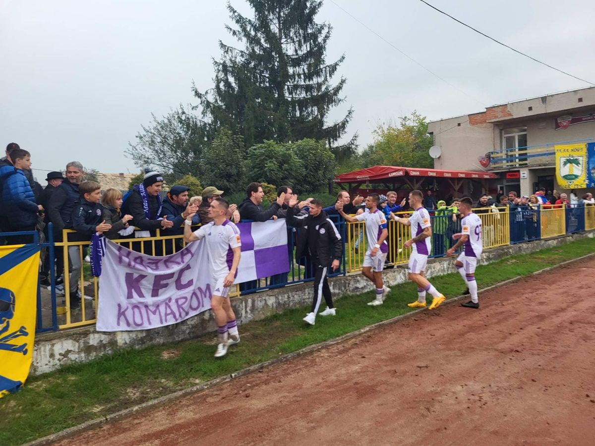 A KFC Komárom a nyolcaddöntőbe lépne a Szlovák Kupában