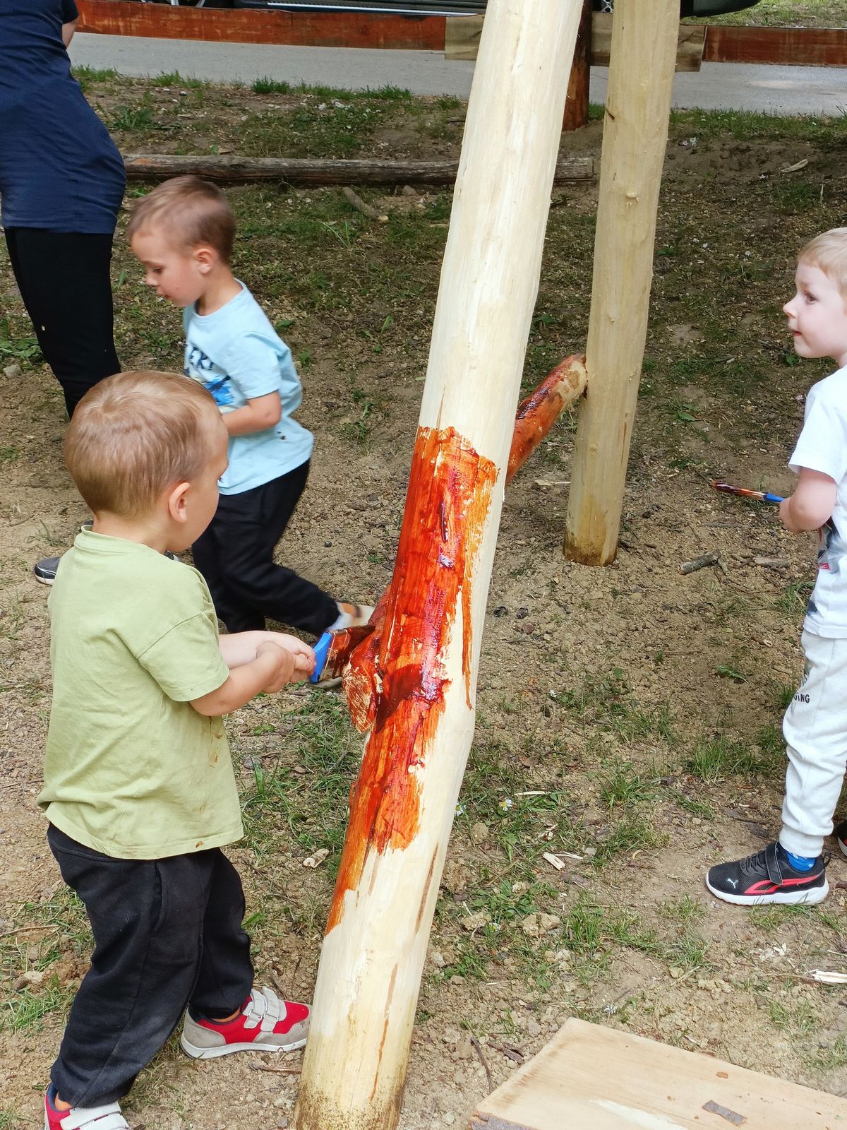 A Pipi Park felújításában a legkisebbek is kivették a részüket