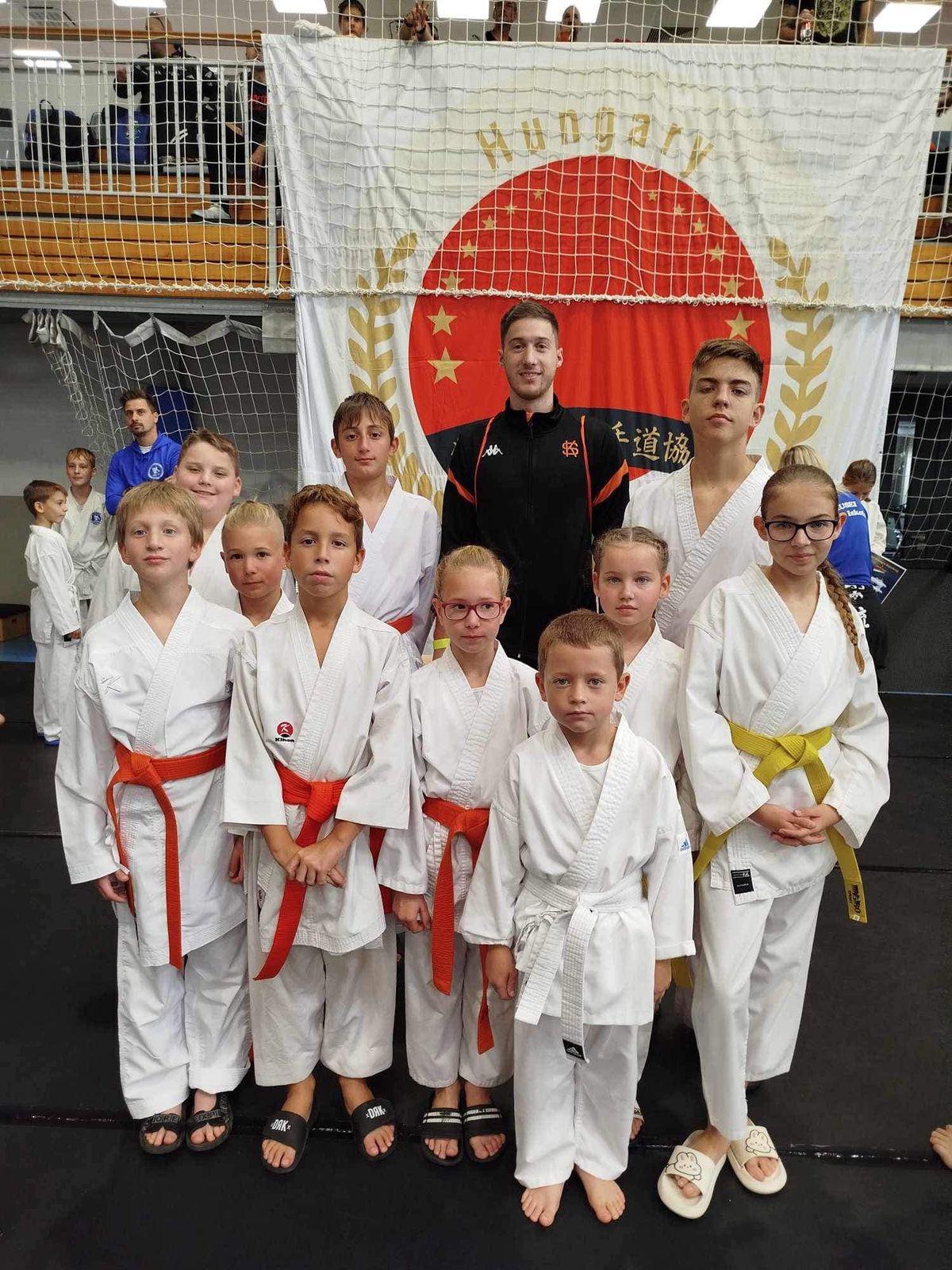 A fiatal sportolók Sabon Karate-Do színeiben jeleskedtek