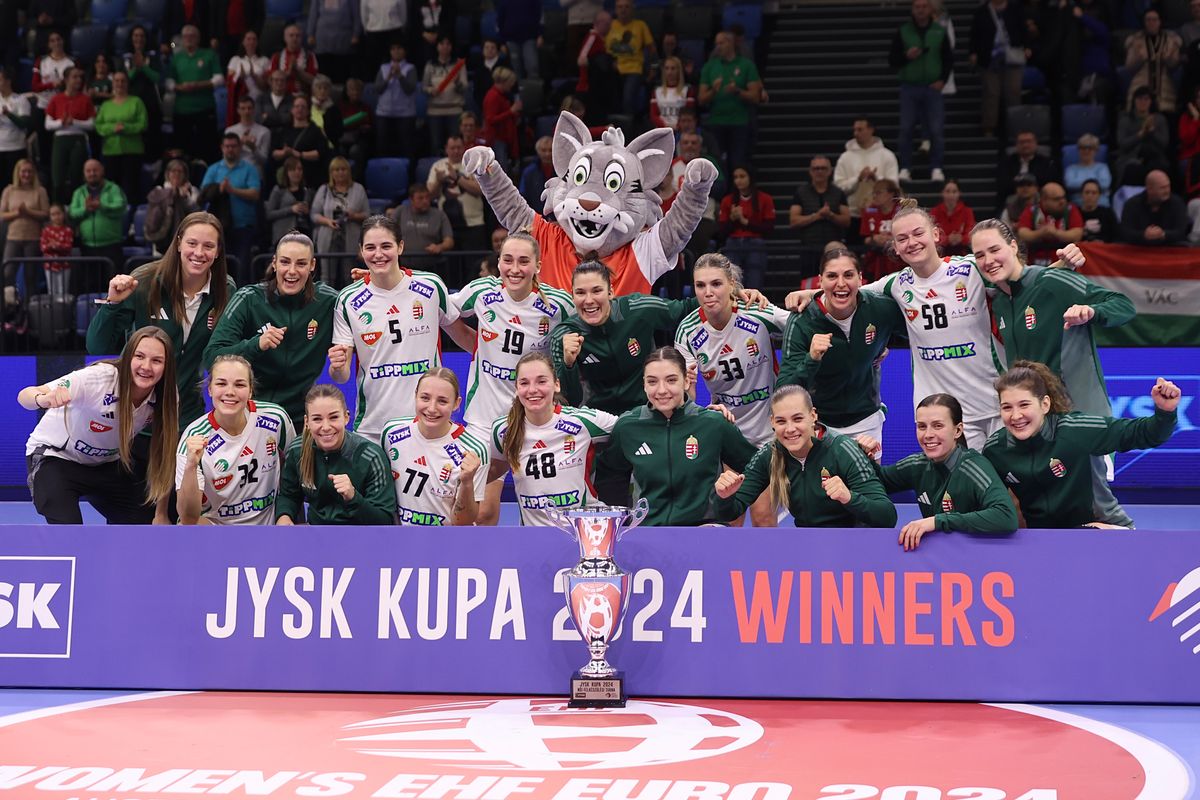 A magyar női kézilabda-válogatott kiütéses győzelmet aratott a szintén Eb-résztvevő Ukrajna ellen Tatabányán