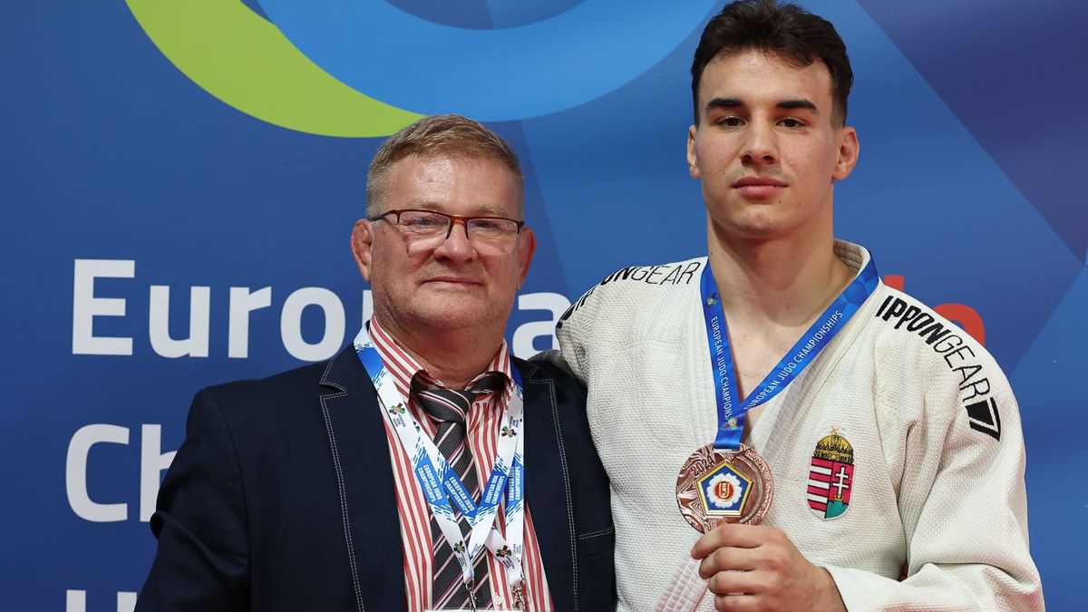 Szabó Áron, az Ippon Judo Tatabánya SE versenyzője harmadik lett az U23-as Európa-bajnokságon