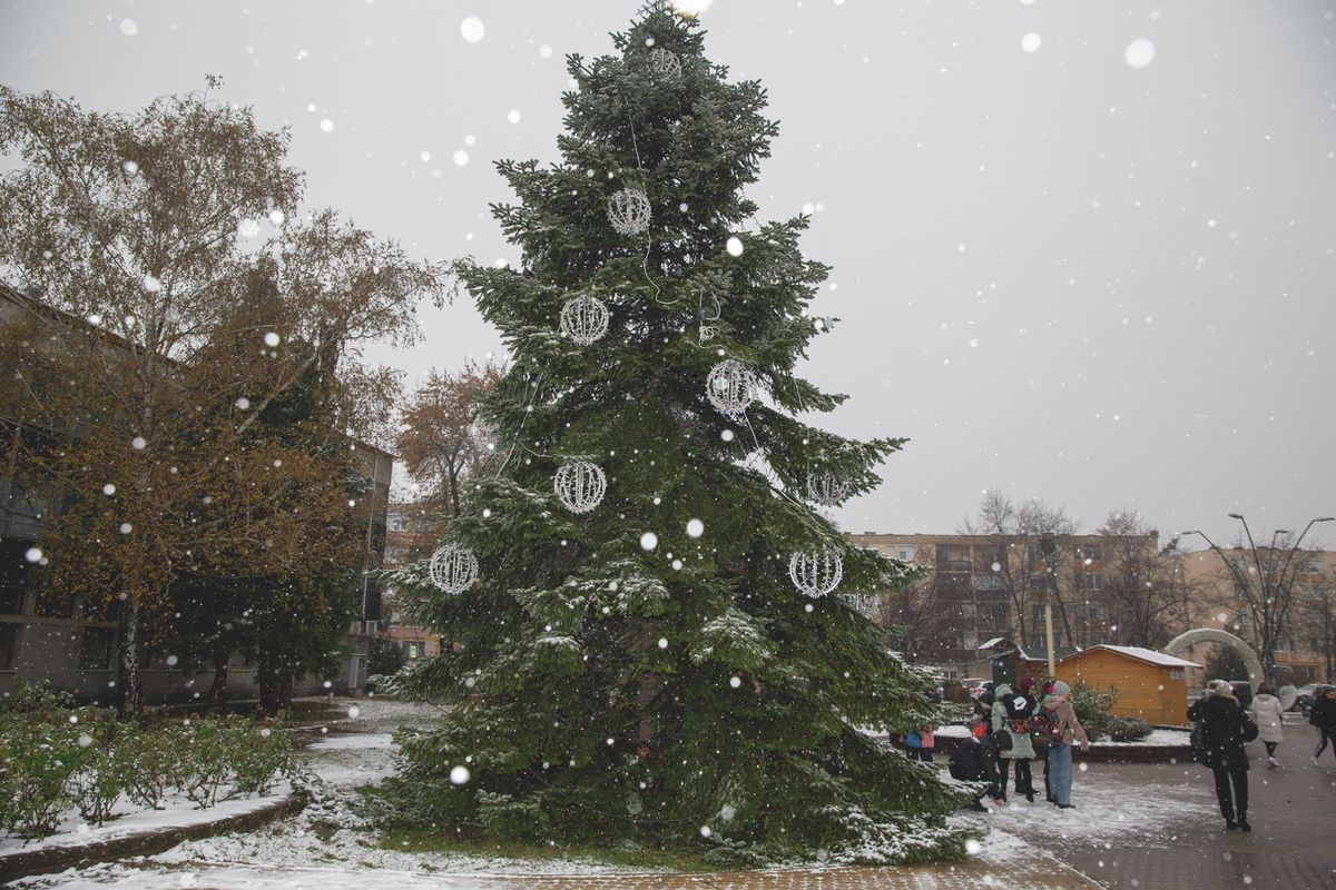 Az első hóesés tavaly novemberben volt 