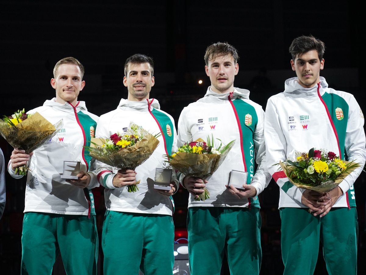 Bern 8-10 November 2024
World Cup - Men’s Epee
In photo: Medal Ceremony
Photo Luca Pagliaricci/Bizzi Team