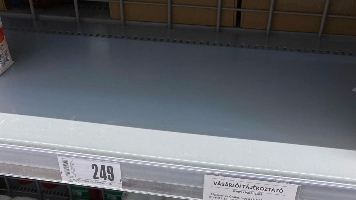 Üres polcokkal találkoznak olvasóink a vármegye boltjainak a polcain. Az árrésstop bevezetése után több üzlet is korlátozásokat vezetett be.