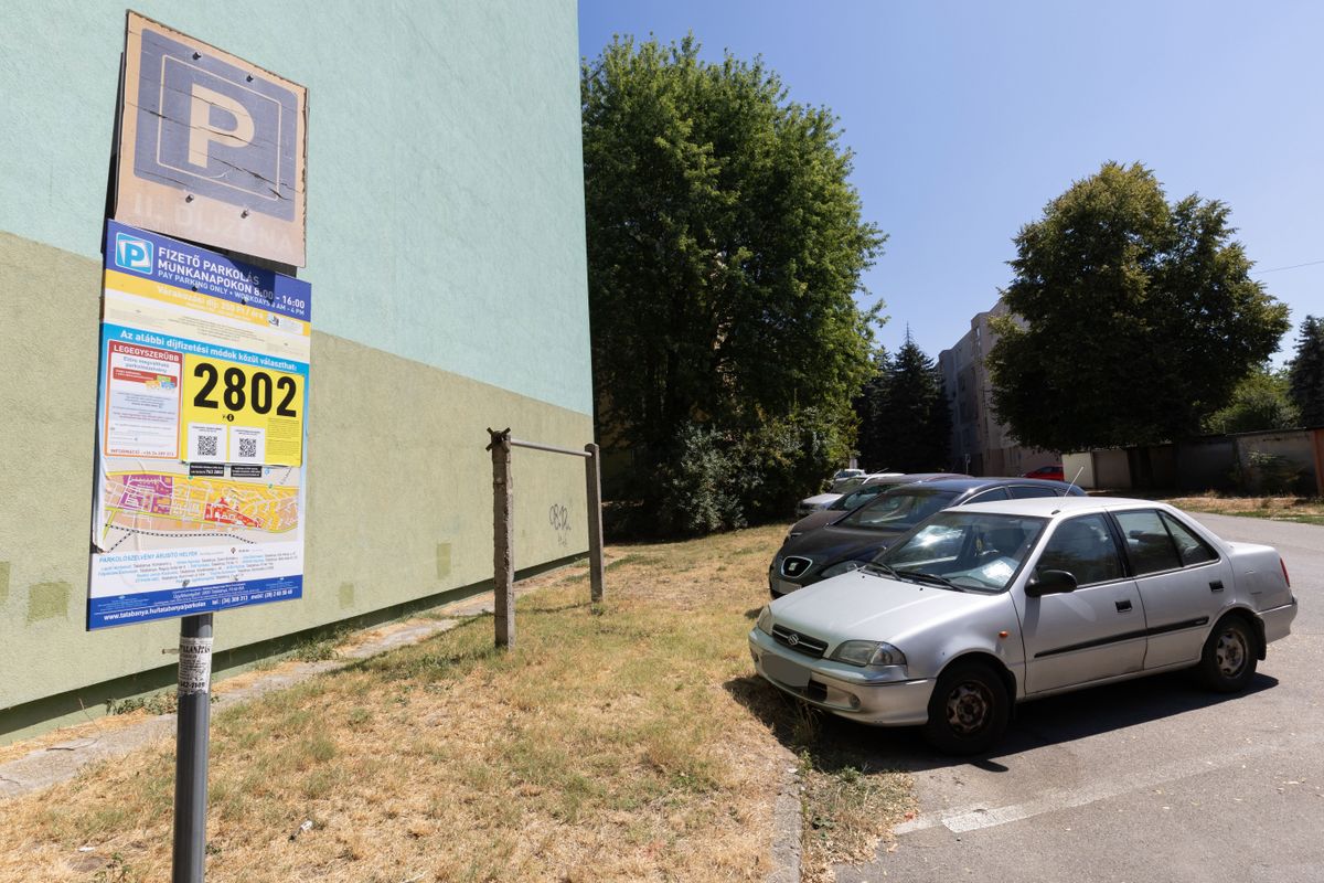 tatabányai parkolás