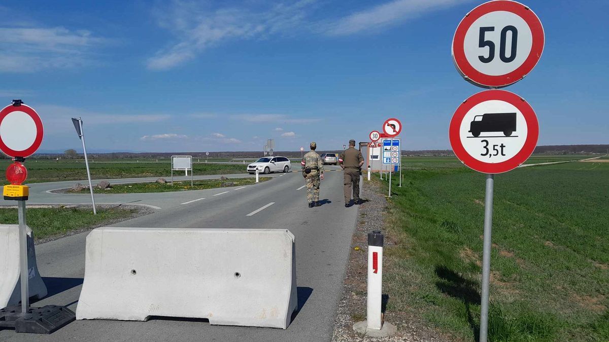 Száj- és körömfájás: osztrák katonák a határon