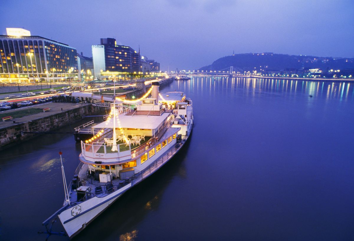 Duna River at Night