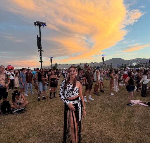 Rétegi Tícia a Coachella első napján