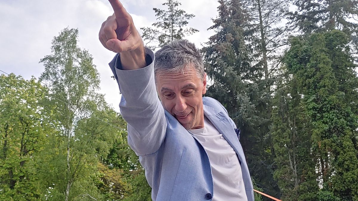 Csonka András két éve nagy sikert aratott a komáromi Jókai ligetben