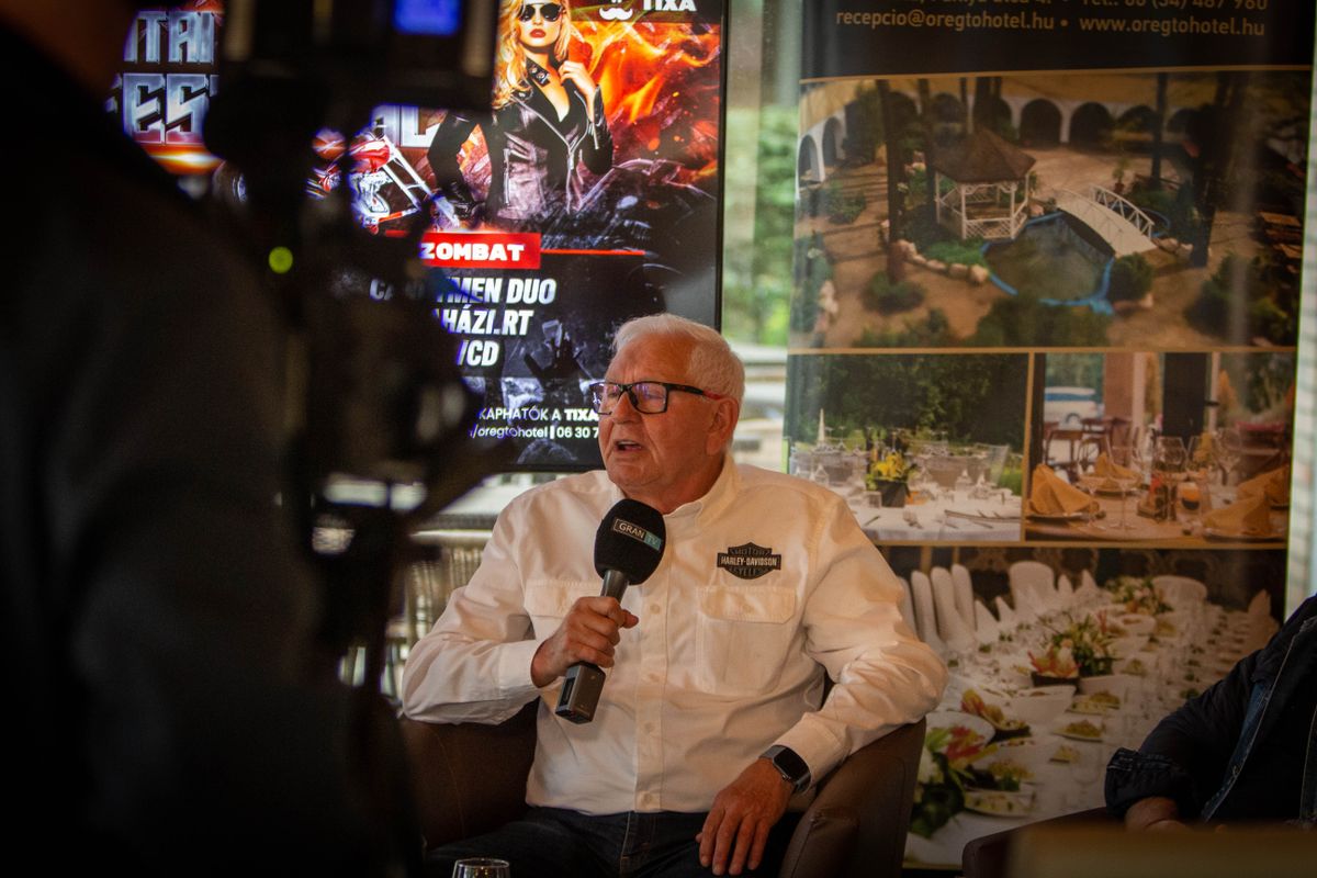 Dobai Attila motoroslegenda is részt vesz a Tatai Motoros Fesztivál szervezésében