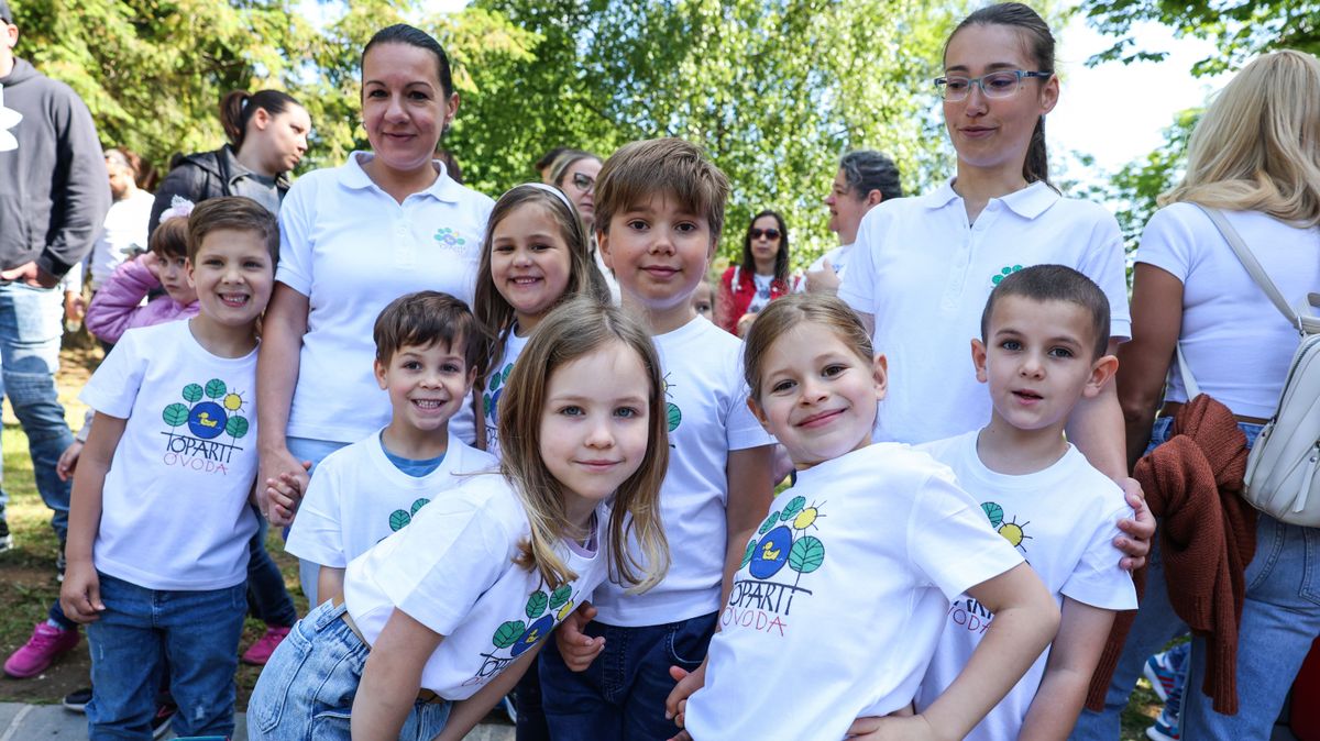Gyereknap Komáromban: a Tóparti Óvodába járó kicsik is bemutatkoztak