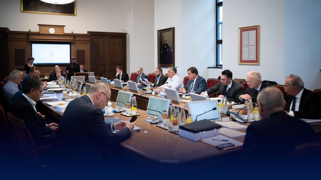 Orbán Viktor: zajlik a kormányülés