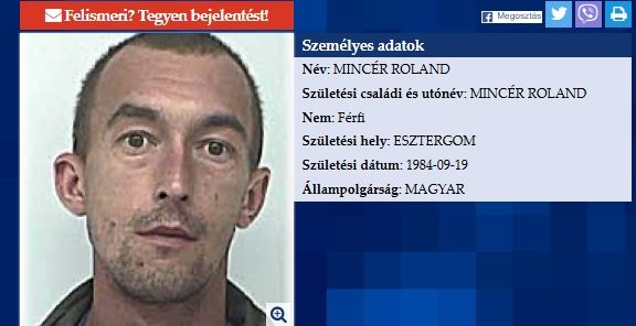 Körözési lista
