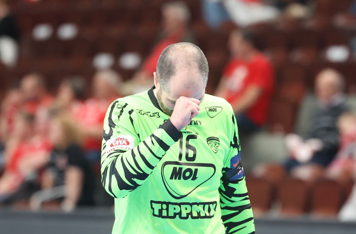 Nincs miért szégyenkezniük a Kék Tigriseknek a Veszprémben nyújtott teljesítményükért. A Mol Tatabánya hat gólos vereséget szenvedett az alapszakasz-győztestől.