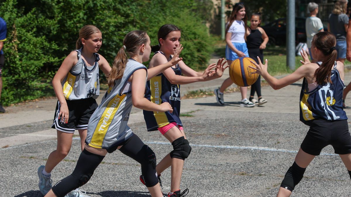 Streetball: az országos bajnokság harmadik fordulóját rendezték szombaton Oroszlányon