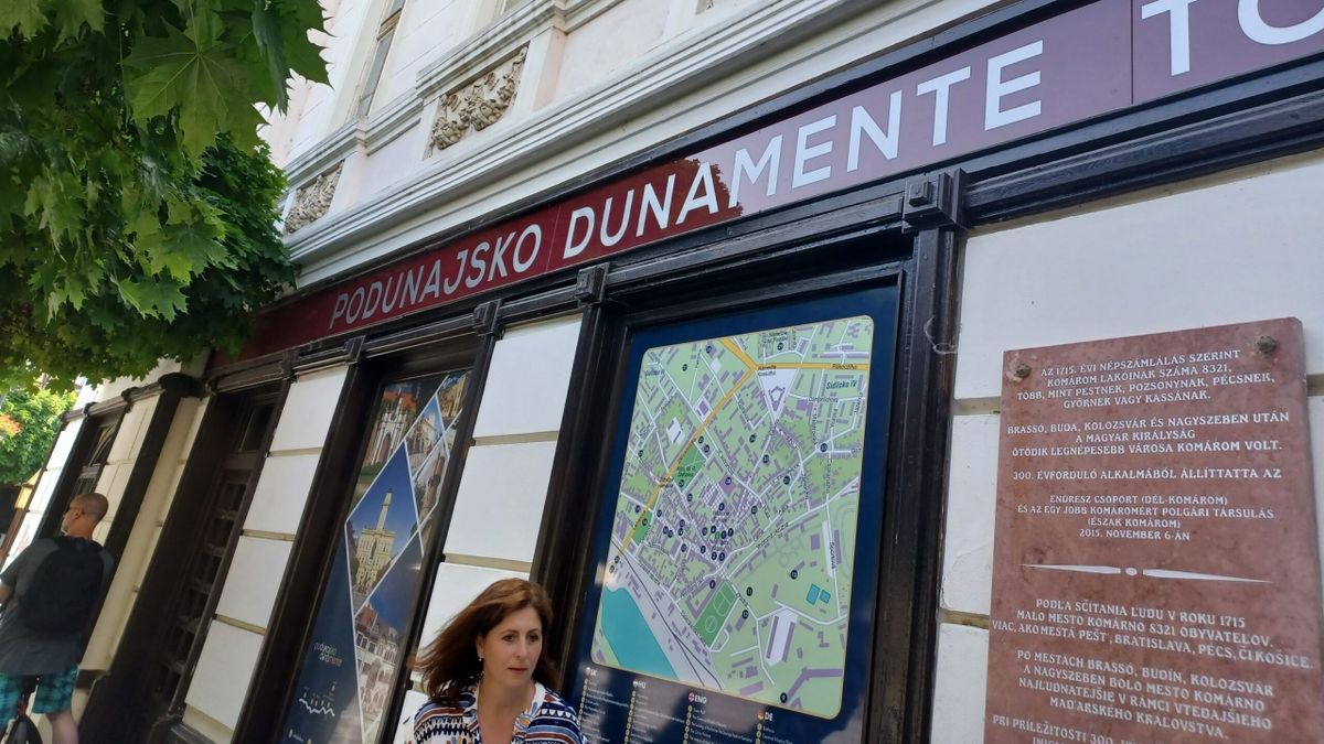 Felújított idegenforgalmi iroda fogadja a turistákat Észak-Komáromban