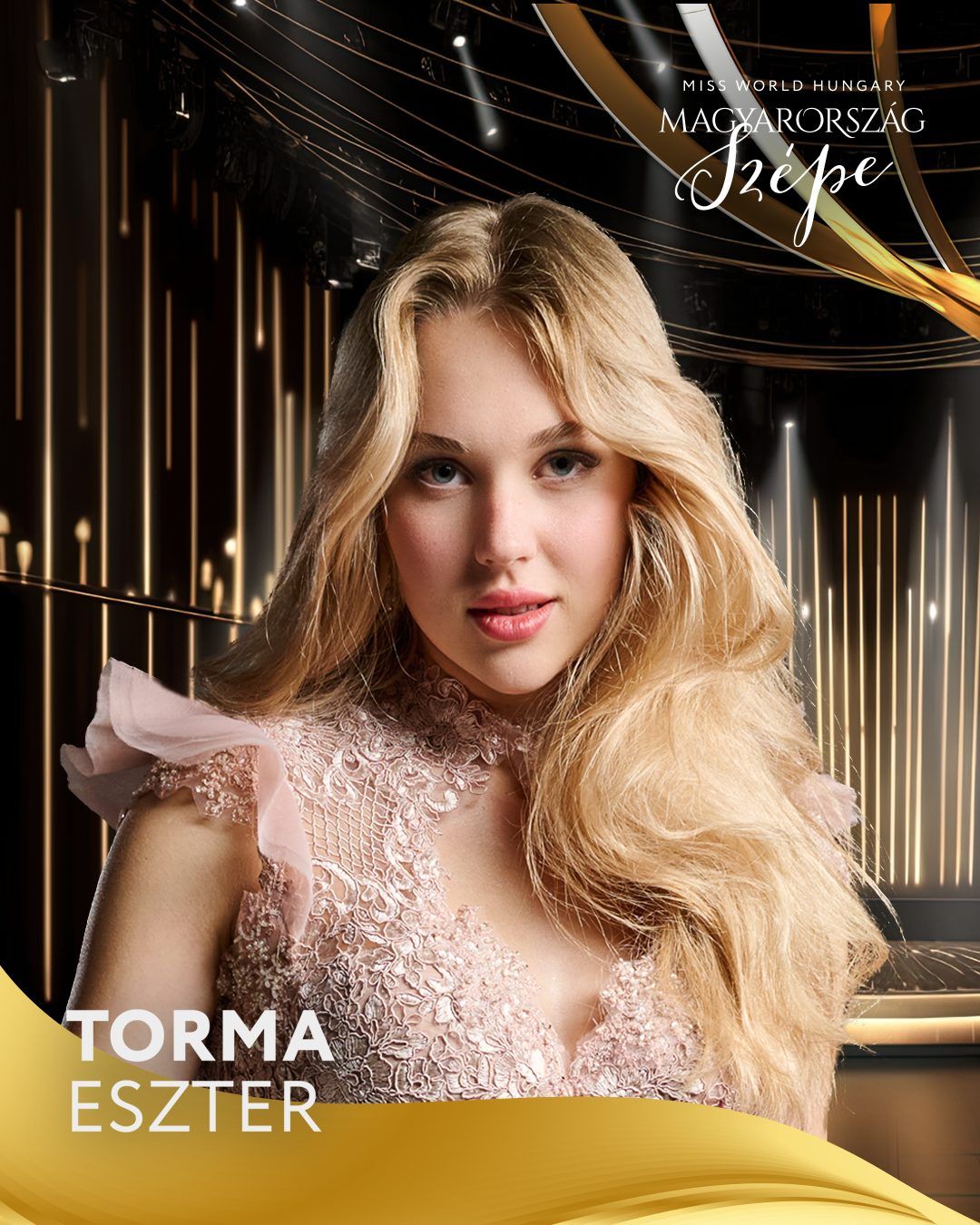 A komáromi Torma Eszter a Miss World Hungary döntőjébe jutott