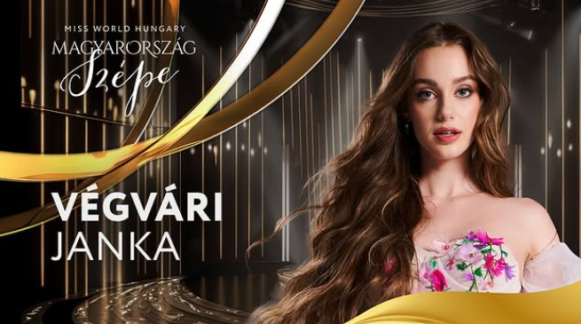A Miss World Hungary első helyezettje Végvári Janka lett
