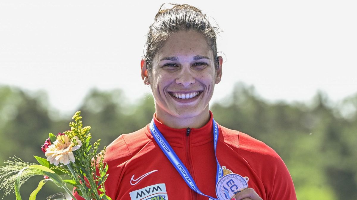 Csikós Zsóka: az esztergomi származású kajakos három aranyérmet nyert a Racicében rendezett Európa-bajnokságon