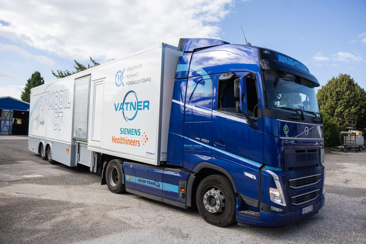 Befejeződőtt a tesztelés. Az ország legmodernebb, Tatabányán készült mobil CT kamionja készen áll arra, hogy útnak induljon – biztonságosan.