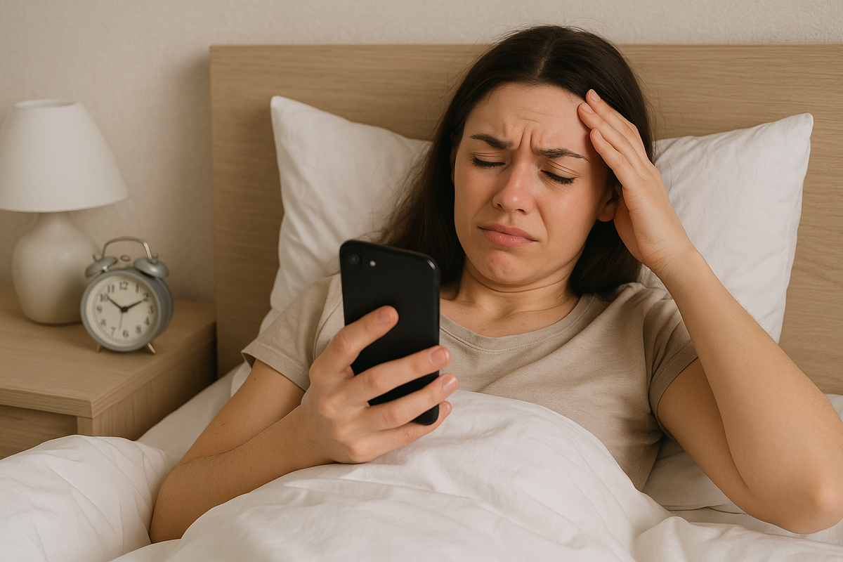 Okostelefon reggel: így hat a képernyőnézés az agyadra és a hormonjaidra Forrás: illusztráció