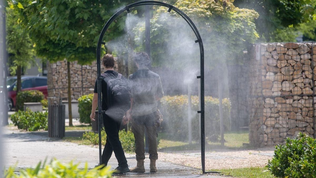 Durva hőséget hozz a holnapi időjárás ,32 és 39 fok közötti lesz a hőmérséklet