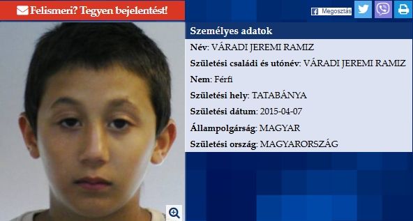 eltűnés,fiatalok,Komárom,Esztergom,vármegye,nyomozás,rendőrség,keresés,család,segítség,bejelentés,ügy,hatóság,figyelem,közbiztonság,bűnügy,rejtély,ország,lakosság,szemtanú,információ,plakát,sajtó,tragédia,veszély,közösség,keresett,titok,történet,dráma,felhívás,figyelmeztetés,remény,főhírek,friss,eltűnt,fiatal fiúk,telefonszámok,telefonhívás,időben érkezett telefonhívás,életet menthet,Magyarország,lakossági segítség,rendőrségi hírek,friss hatósági hírek,közbiztonság növelése,prevenció,beszámoló,közérdekű,rendőreink,ORFK,célkörözési osztályok,Készenléti Rendőrség,Magyar Rendőrség,TEK,kommandó,életveszély,haza,hazaszeretet,mindennapos áldozatvállalás,köszönet,Hirmagazin.eu,lakossági felelősség,felkutatás,életmentés,hatékony együttműködés,elkötelezettség,tisztelet,Komárom-Esztergp,Vármegyei Rendőr-főkapitányság,Magyar Ügyészség,Magyar Bíróságok