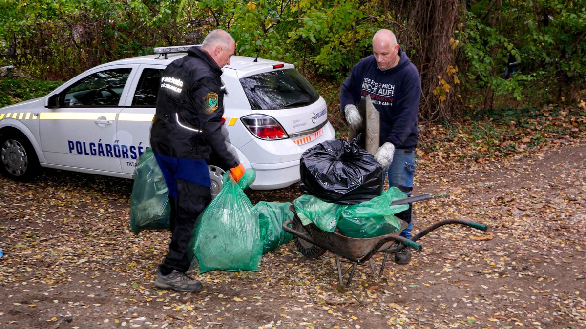 szemétszedő akció