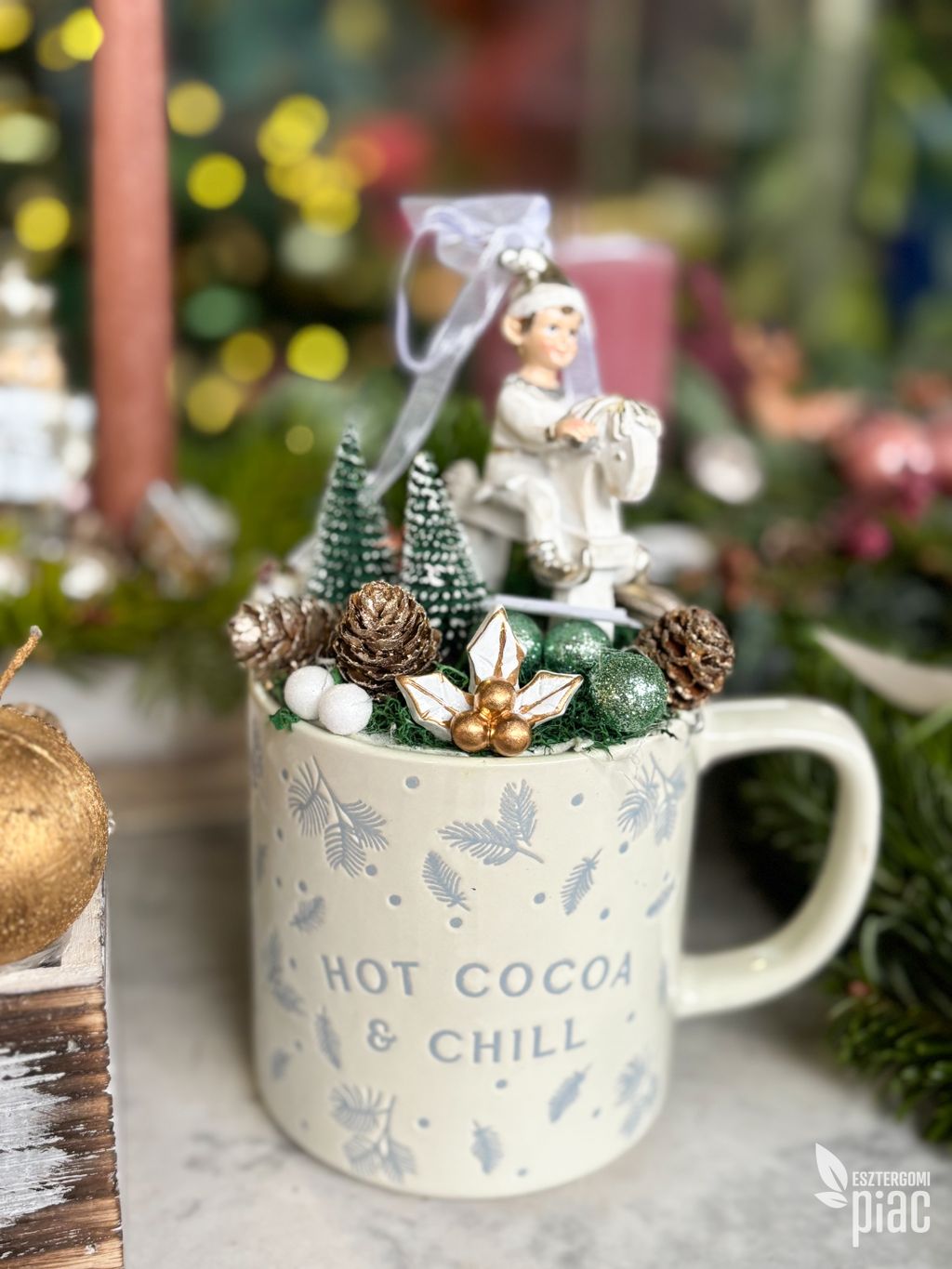 Adventi készülődés az Esztergomi Piacon