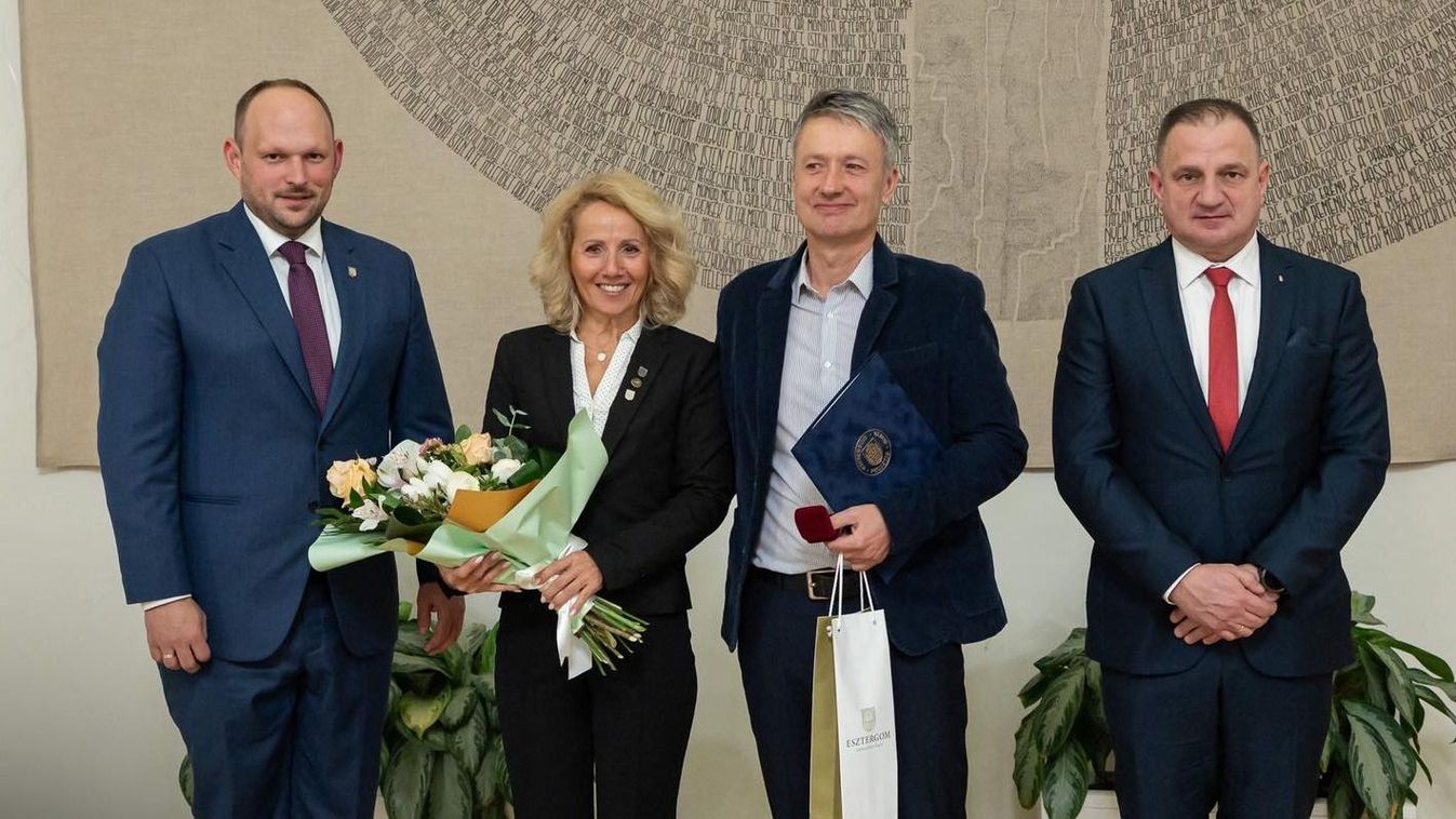 Ünnepi hangversennyel és Babits-díjakkal köszöntötték Esztergom kulturális kiválóságait Kép